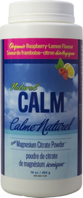 Natural Calm Magnesium Raspberry Lemon 16 oz