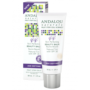 Andalou Naturals Skin Perfecting Beauty Balm Natural Tint with SPF 30